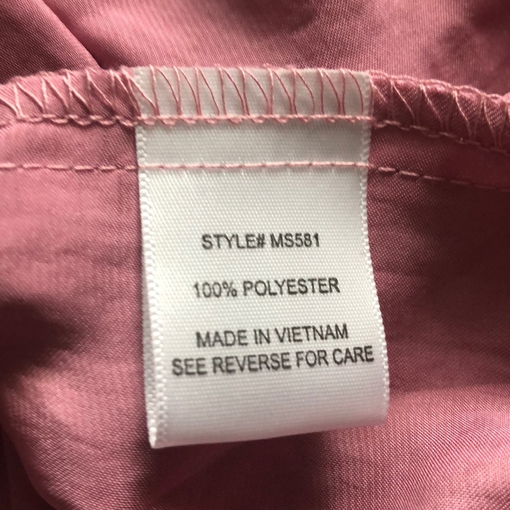 Skirt Pink Maxi Tiered Layered Size M - Picture 5 of 5